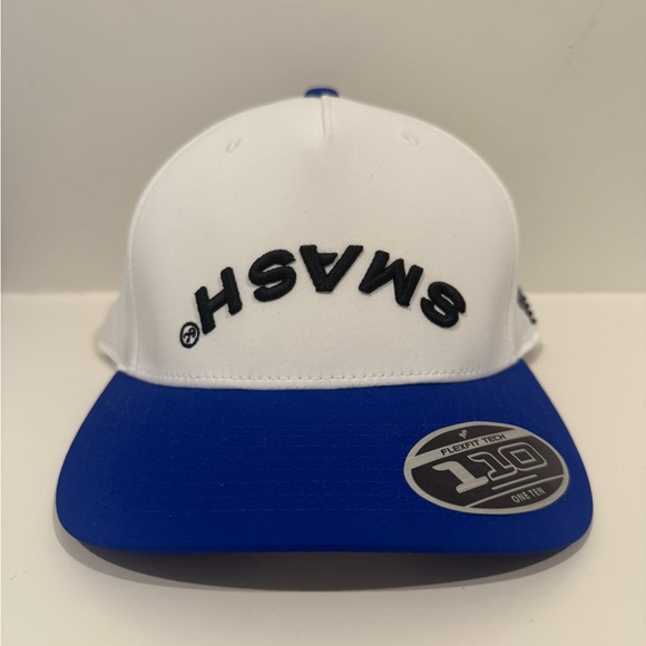 LIV GOLF White and Blue Smash Cap - Picture 1 of 2